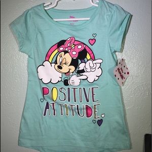 Girls Minnie Mouse shirt